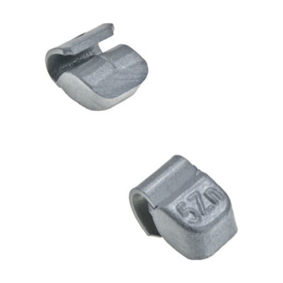 Masses à frapper zinc 5 g – jantes acier (boîte de 100)